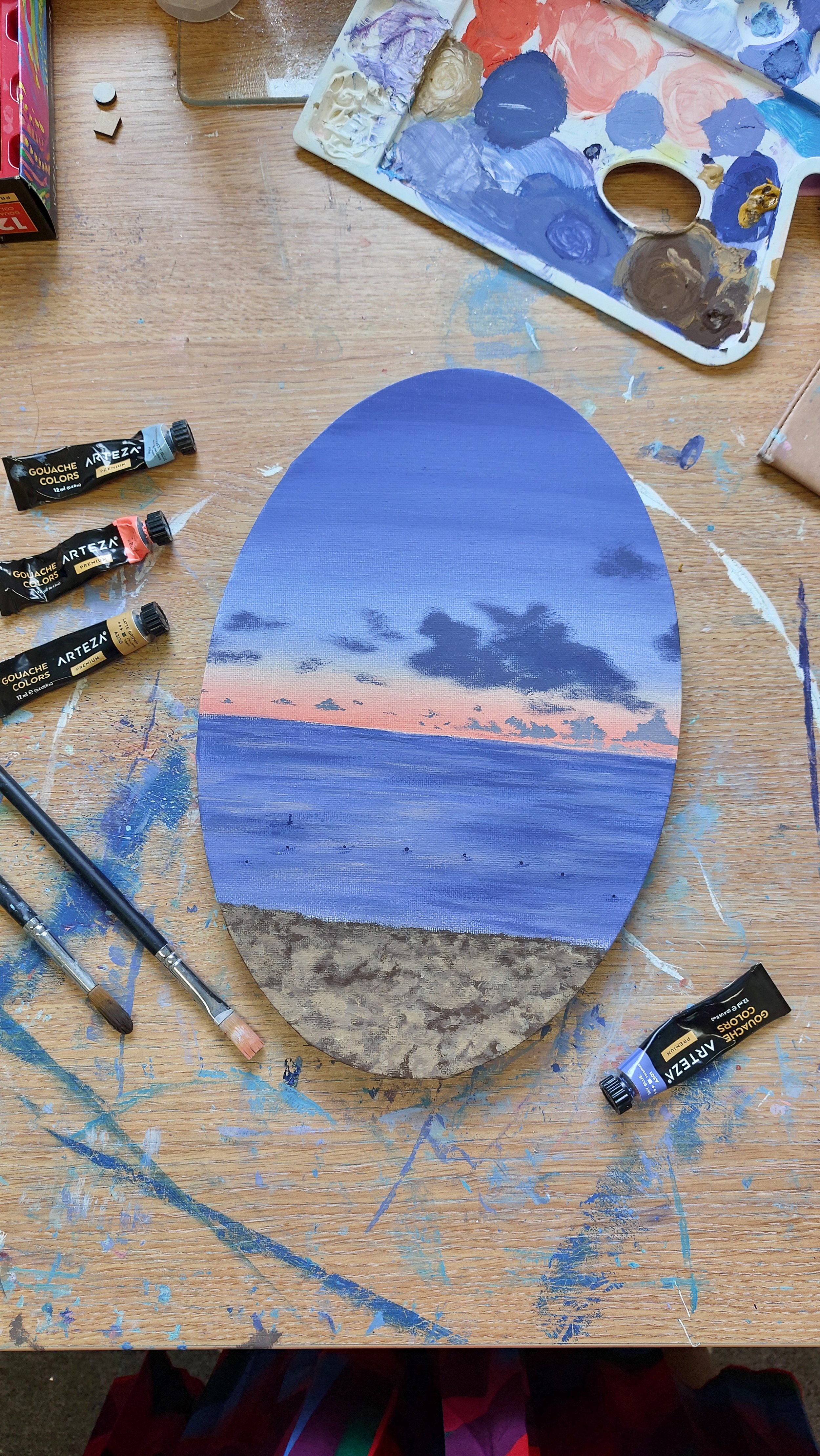 mango sunset