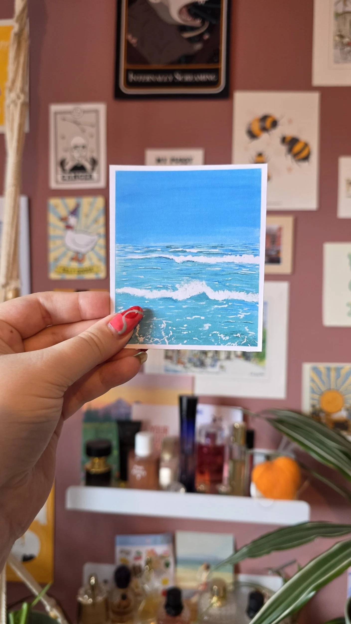 Anywhere Print - Blue Rectangle