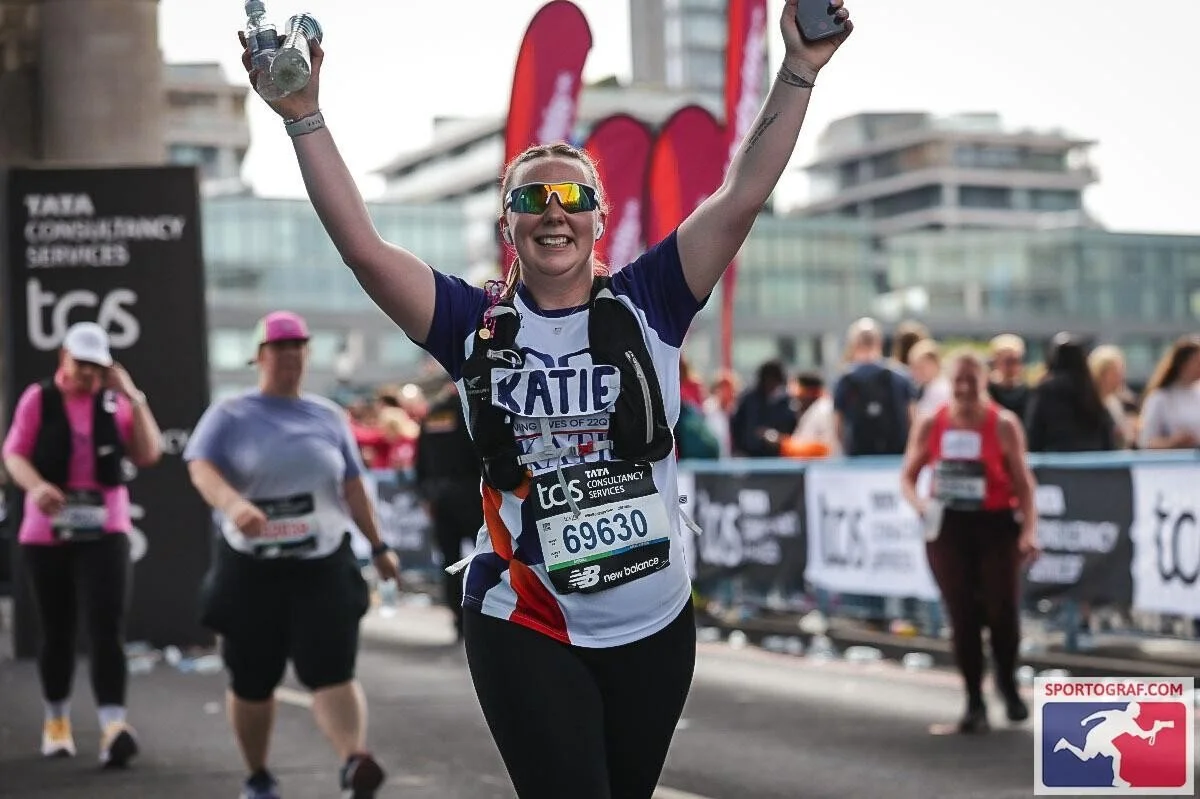 London Marathon 2026 Congratulations Katie &amp; Emily Cox
