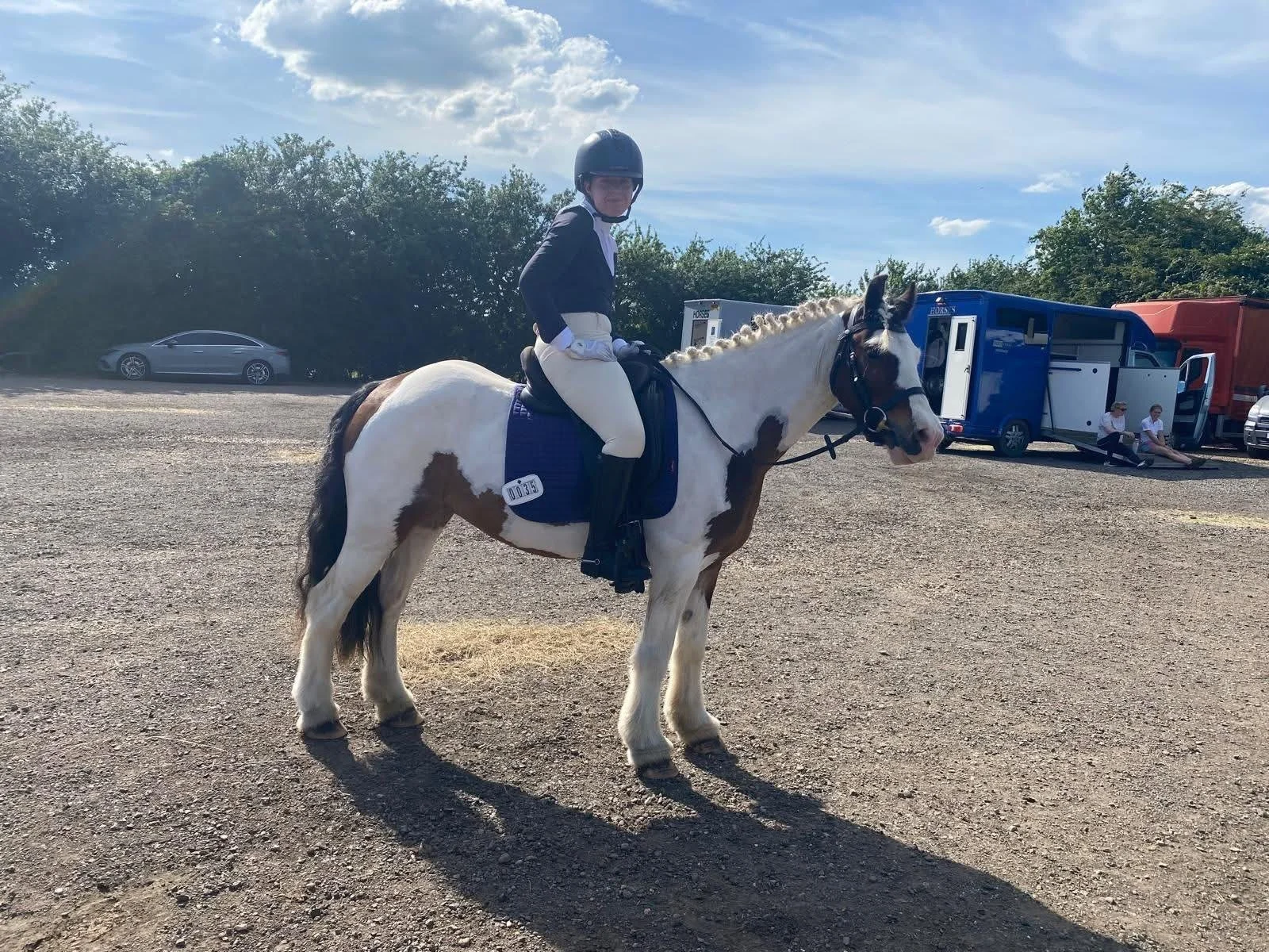 Cerys has recently qualified for the British Dressage Cambridge paralympic team.