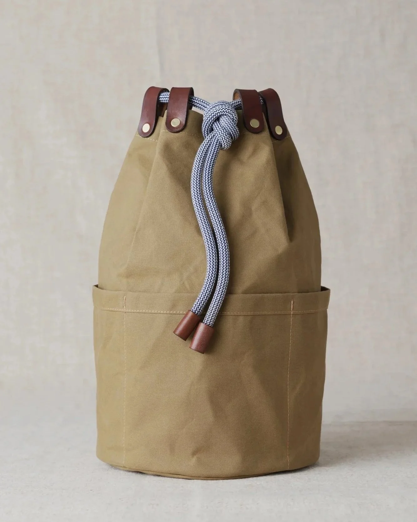 Ditty Bag 'Tan + Breton' (made to order)