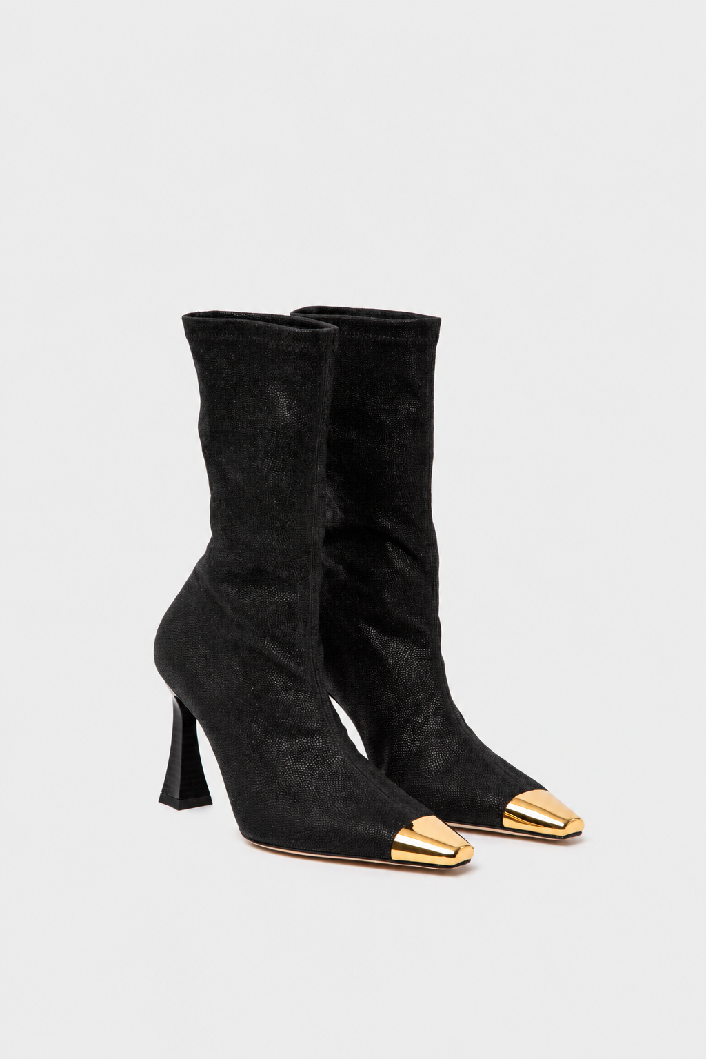 Black Poppy Bootie