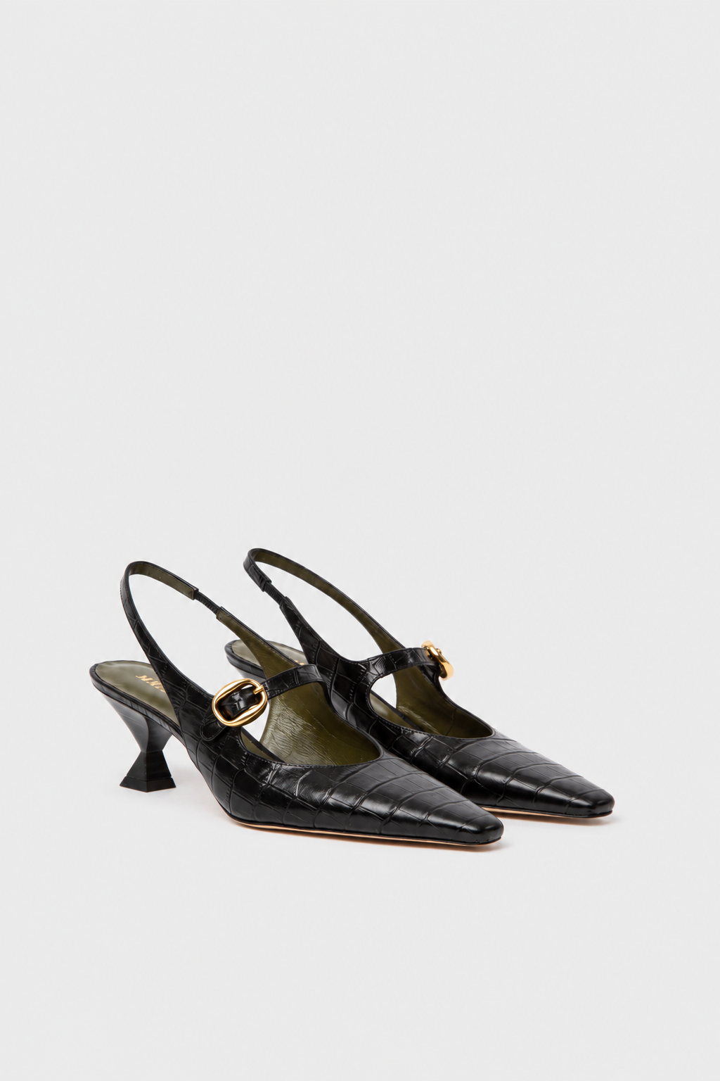 Black Natalia Cocco Slingback