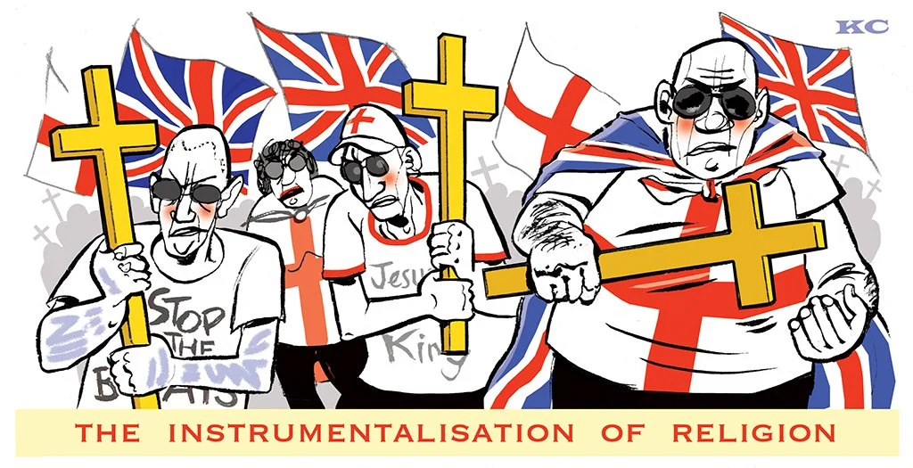 Prayers by Muslims in public are not a threat.