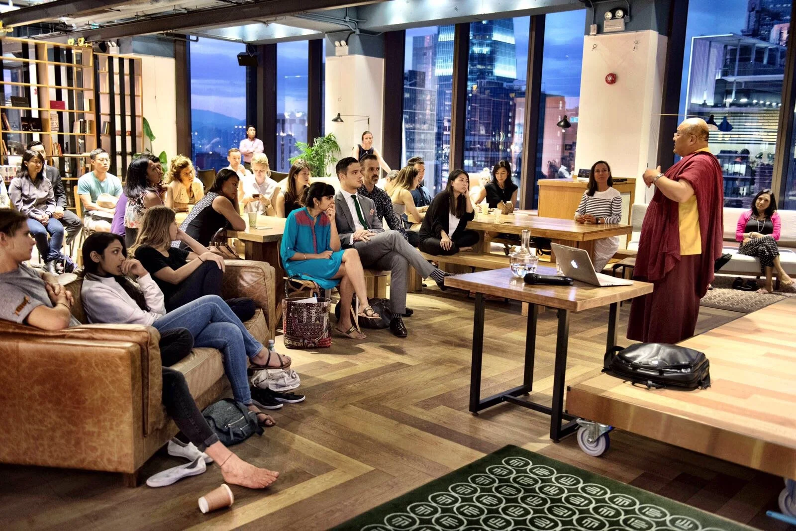 {embrace} worldwide hosts Hong Kong University of Science &amp; Technology for a session on wellbeing