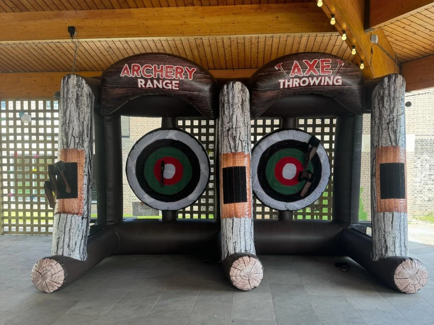 Inflatable Axe Throwing