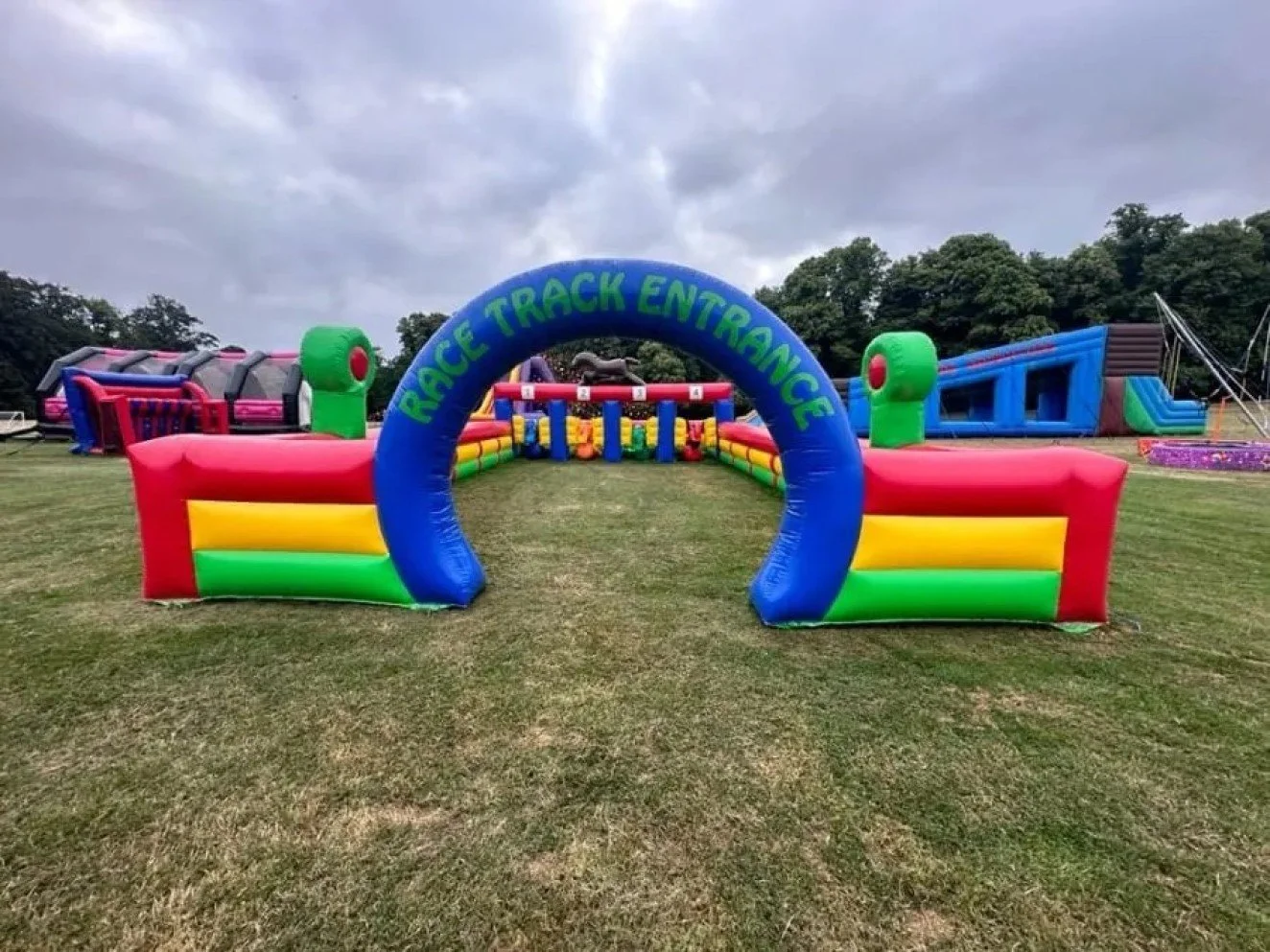 Inflatable Horse Riding