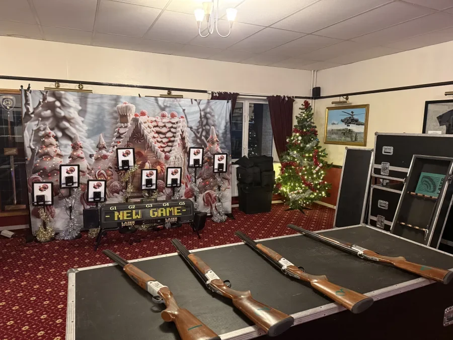 Christmas Laser Shoot