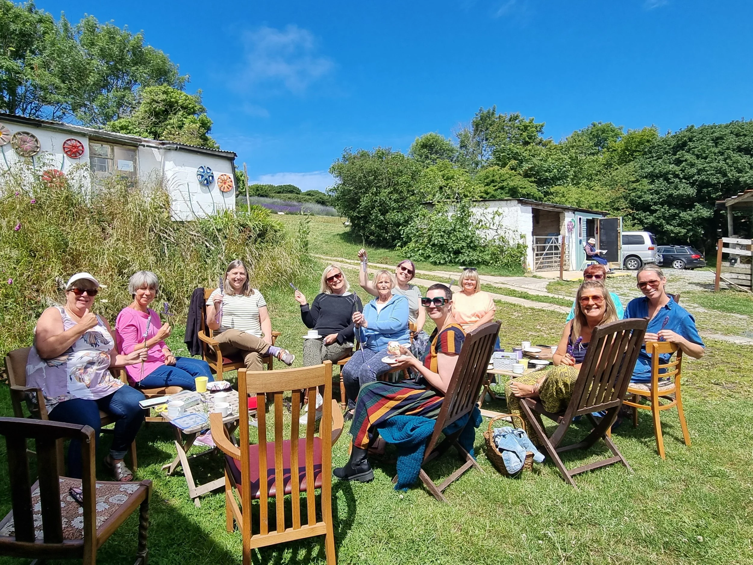 Group Workshop - lavender wand making