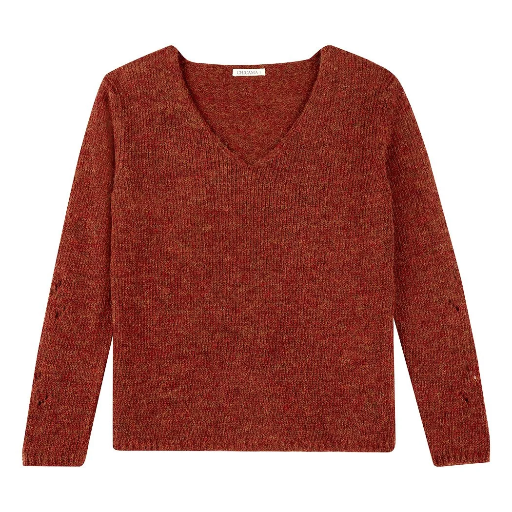 V-NECK SWEATER