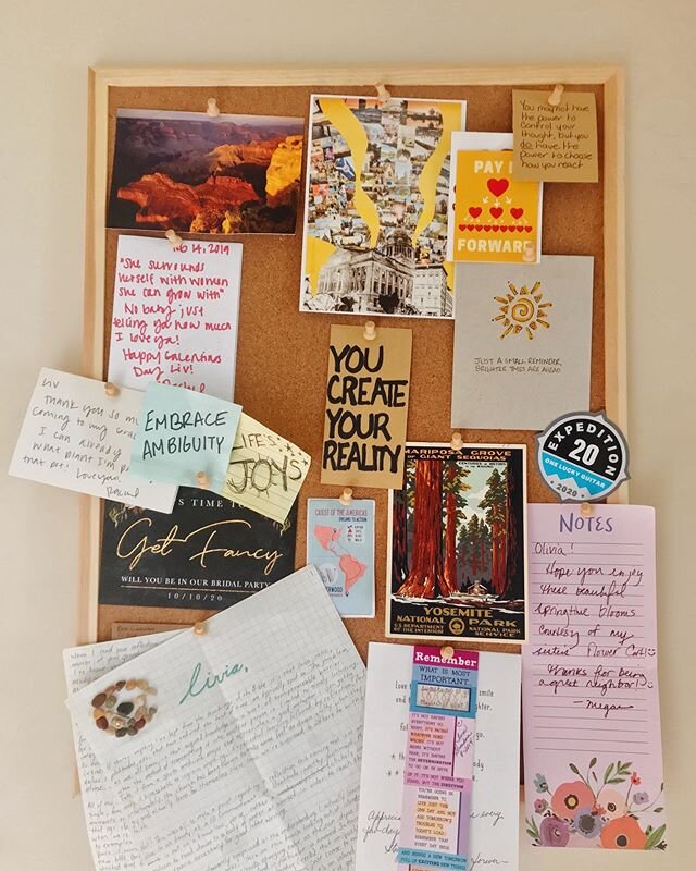 Do you have spot in your workspace that reminds you of your WHY? 💭 Why you strive to be better. Why you push your comfort zone. Why you are able to chase after your passion. Vision boards can be a powerful tool to influence your day in day out decis