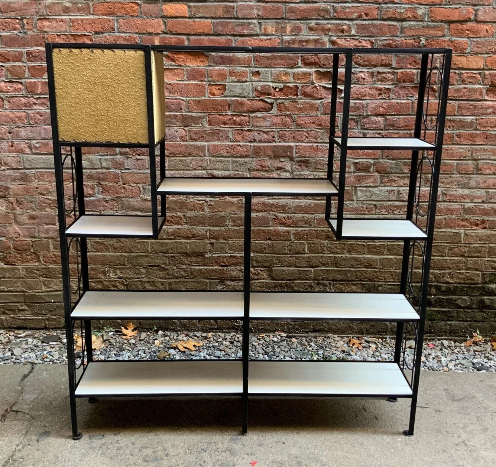 Frederick Weinberg Iron Shelving Unit