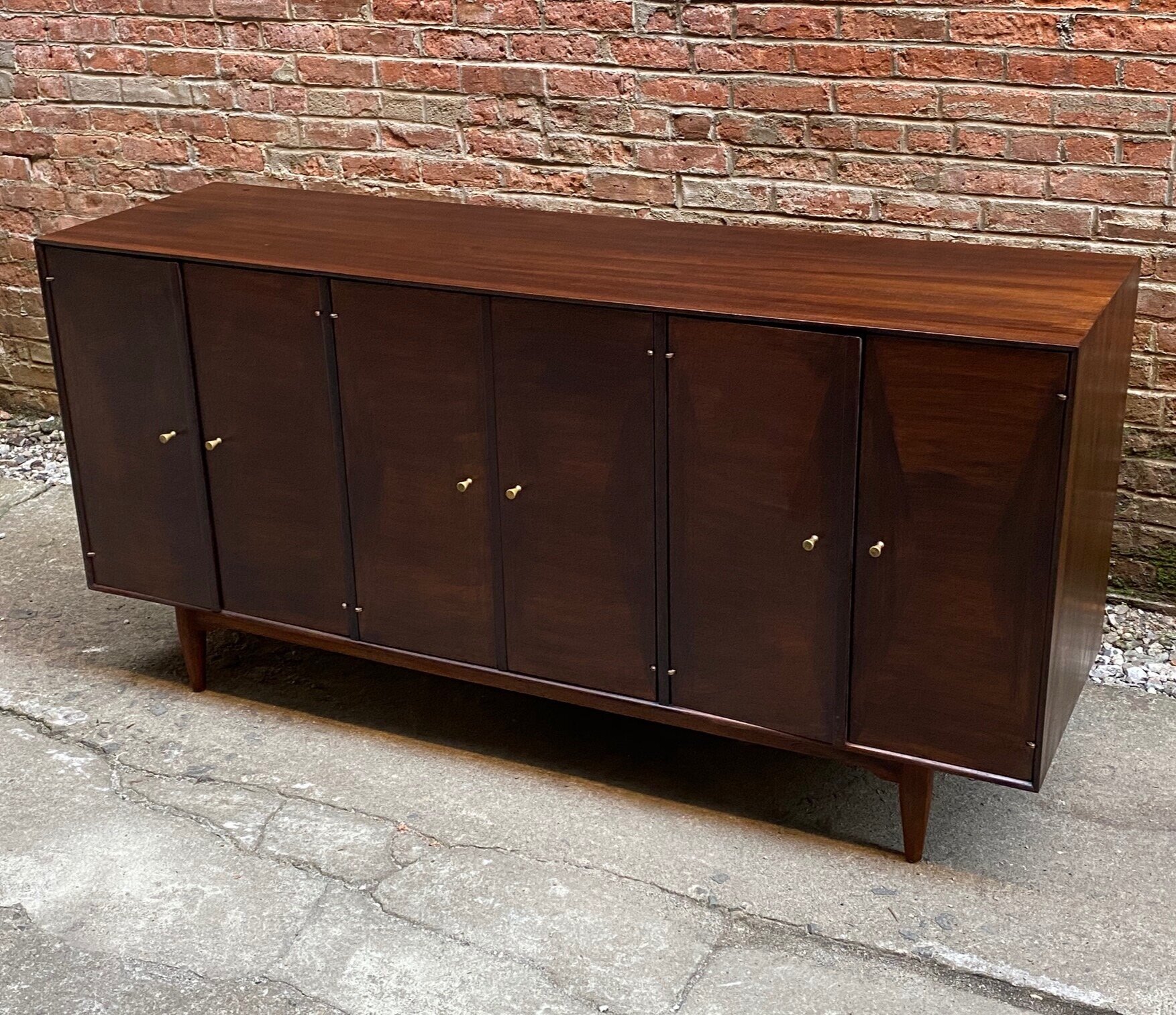 Ramseur Walnut Bow Tie Dresser