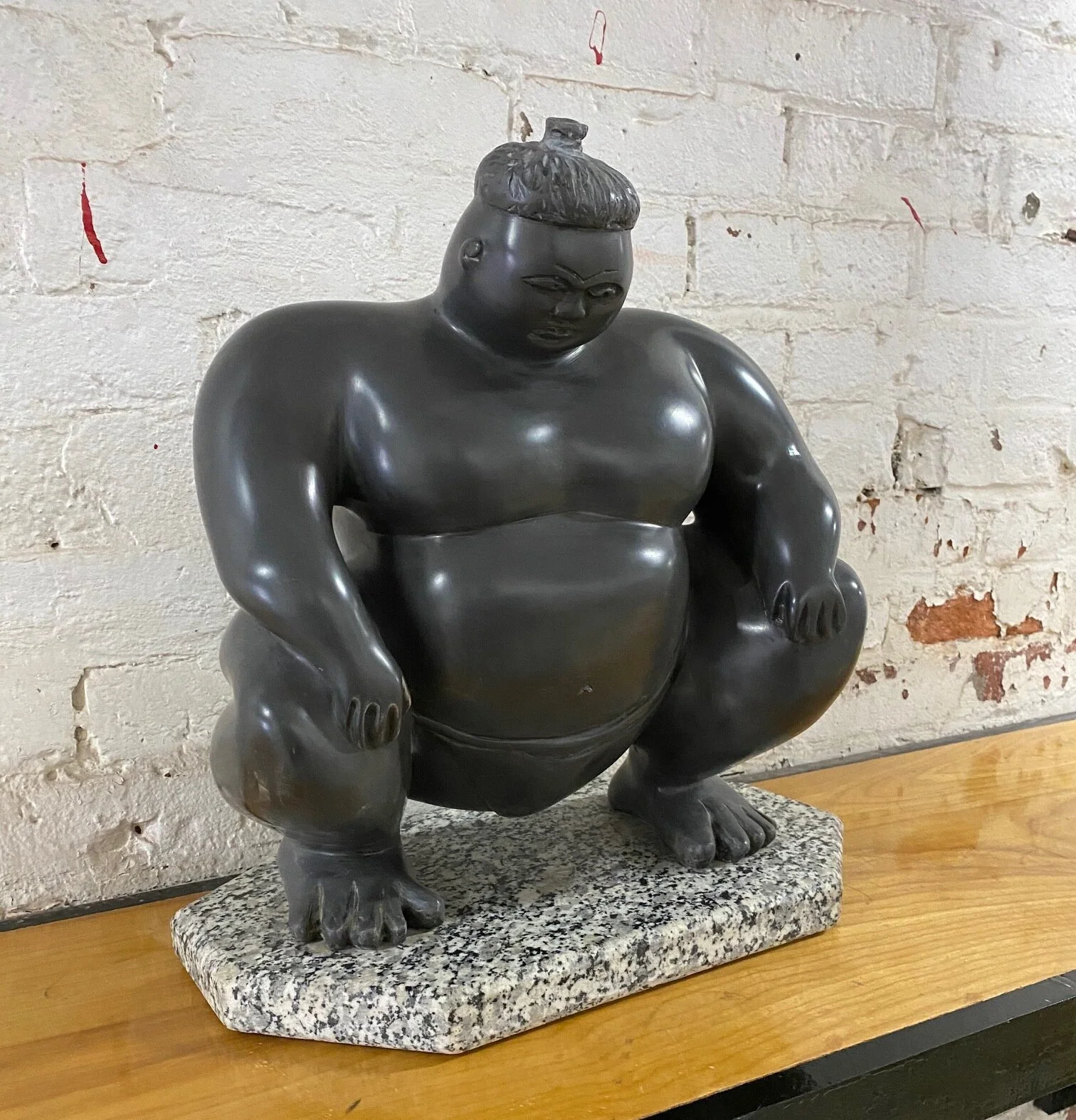 Sumo Wrestler Sculpture