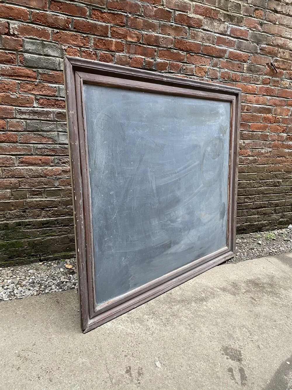 Early Schoolhouse Slate Chalkboard