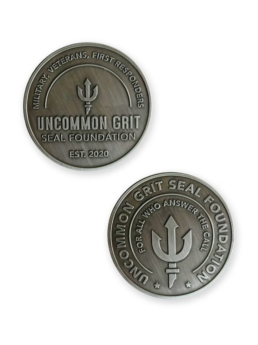 Uncommon Grit SEAL Foundation Challenge Coin