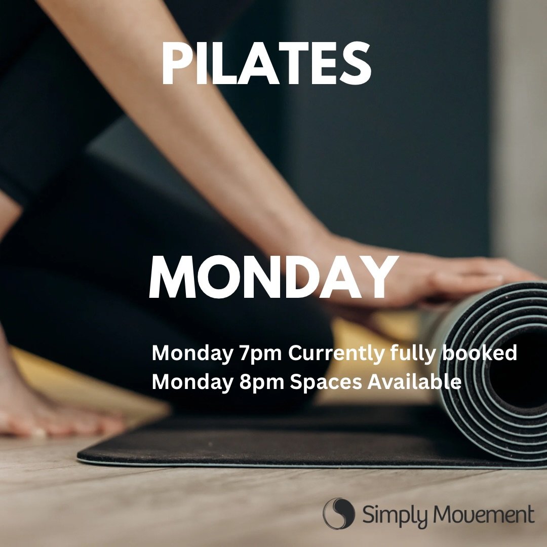 ✨ Exciting Class Updates! ✨
I am &nbsp;thrilled to announce two new classes and some extra chances to move on top of our regular schedule:

🧘&zwj;♀️ NEW Pilates/Hip Strength &amp; Mobility 📍 Templeogue 🕗 Monday nights at 8pm

💪 Shoulder Mobility 