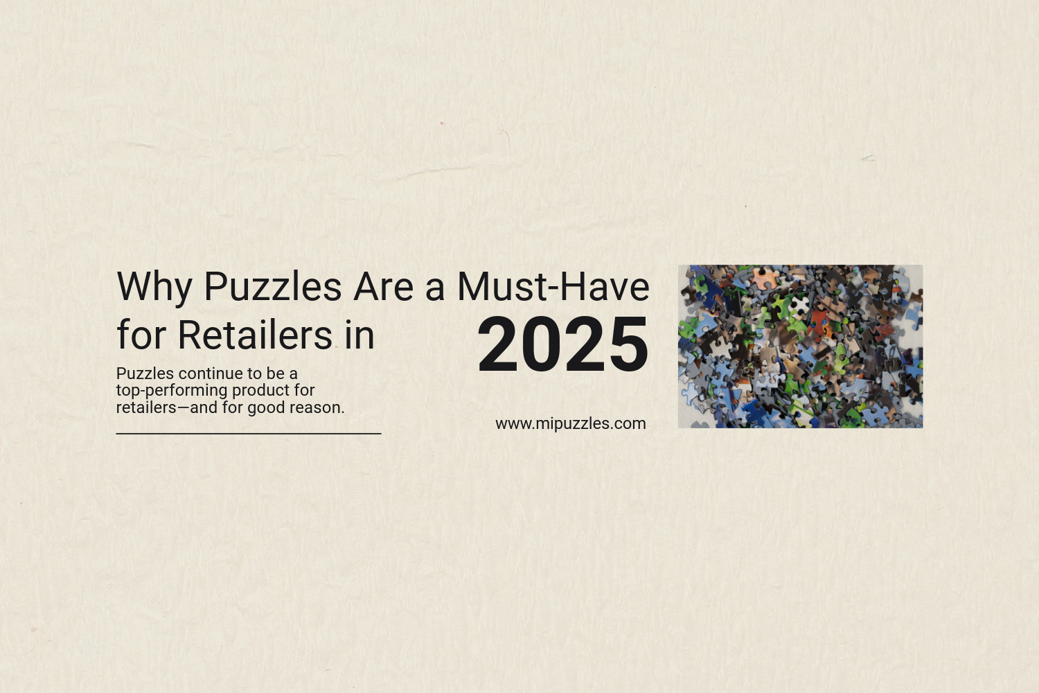 Why Puzzles Are a Must-Have for Retailers in 2025 🧩