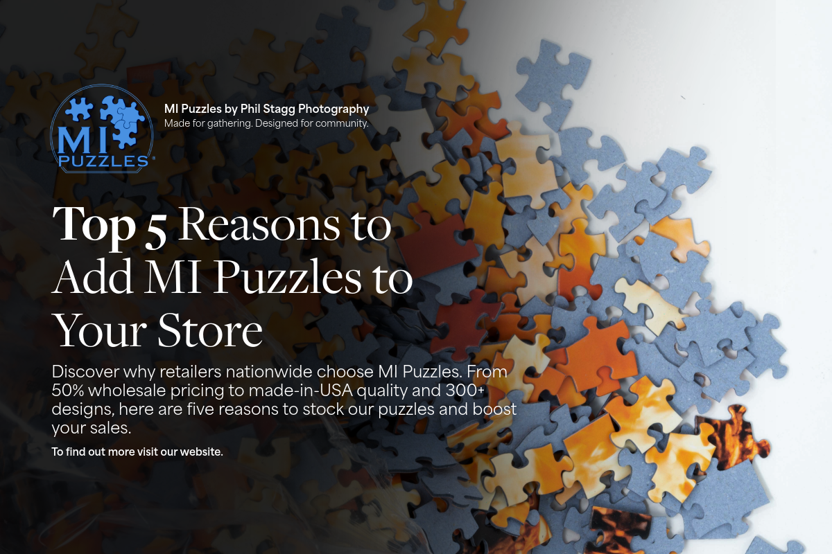 Top 5 Reasons to Add MI Puzzles to Your Store
