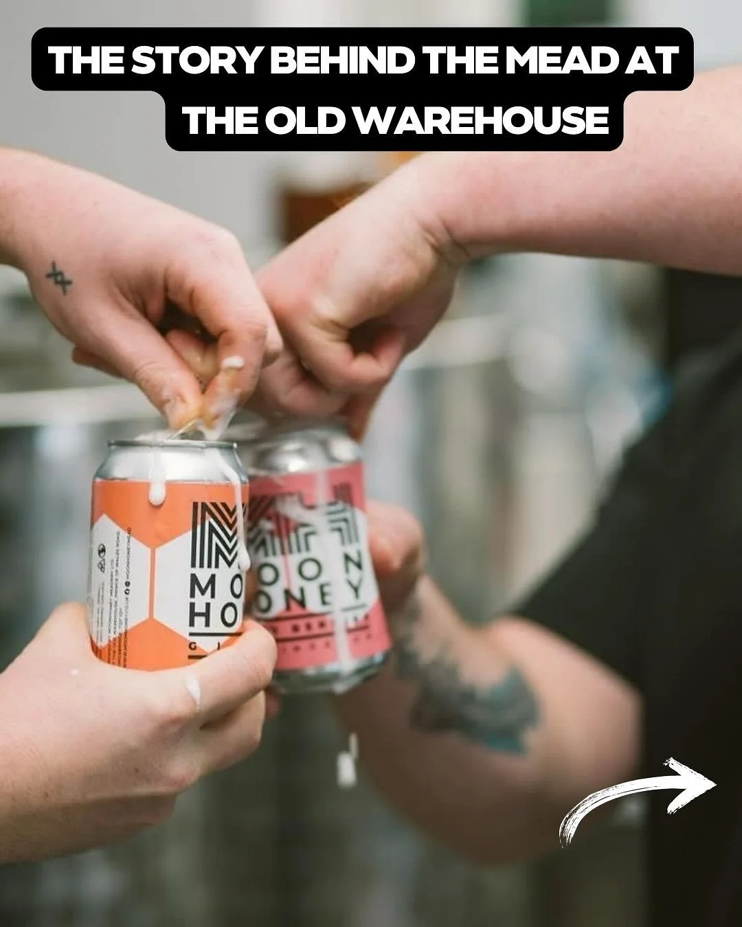 Ever thought about how MEAD came about at The Old Warehouse in Kingsbridge? 🏚️🍯

Swipe through the story in the pics &mdash; it&rsquo;s been a journey full of sticky beginnings, ups and downs, late nights, and a lot of love (and honey). 

From gara