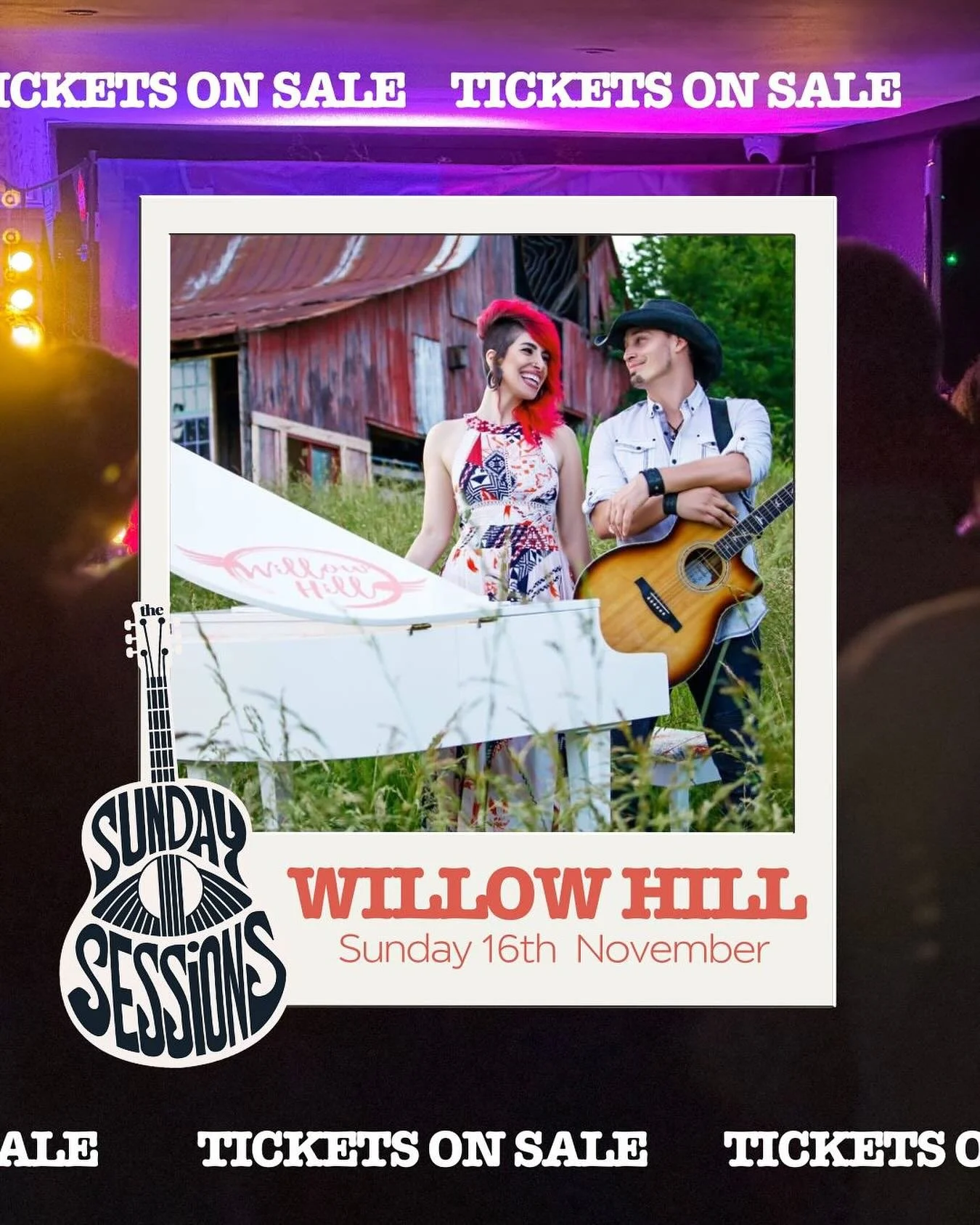 🎶 Willow Hill - Live at The Old Warehouse! 🤠

They&rsquo;re back for round three and we couldn&rsquo;t be happier 🍻

Join us on Sunday 16th November for another incredible night of live music.
If you&rsquo;ve seen them before, you know the energy 