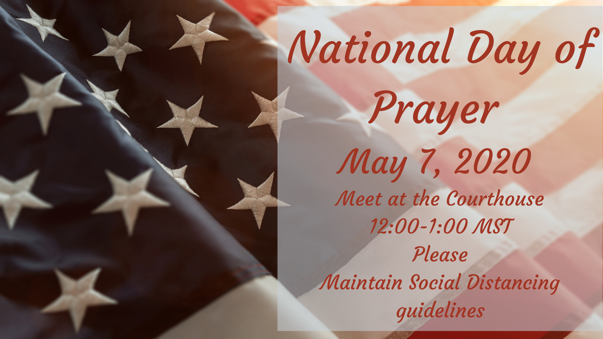 National day of Prayer