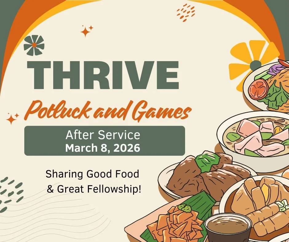 ✨✨ Thrive Potluck, Games & Special Speaker ✨