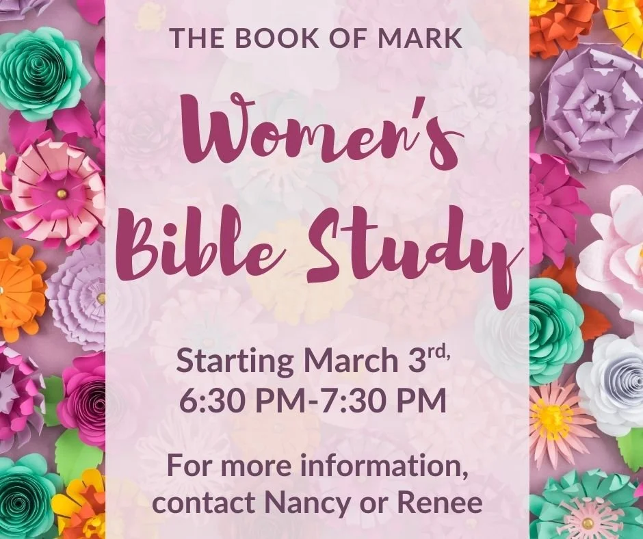 🌿 Women’s Bible Study – Gospel of Mark 🌿