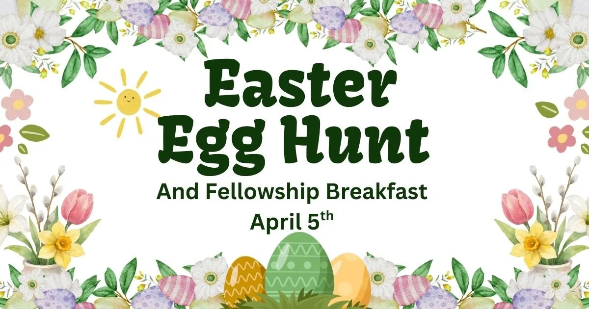 🍳✨  Easter Egg Hunt and Breakfast ⛪🌷