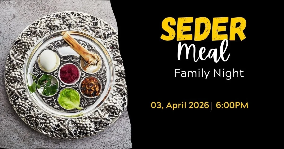 👨‍👩‍👧‍👦 Seder meal Family Night ✨🥖🕯️