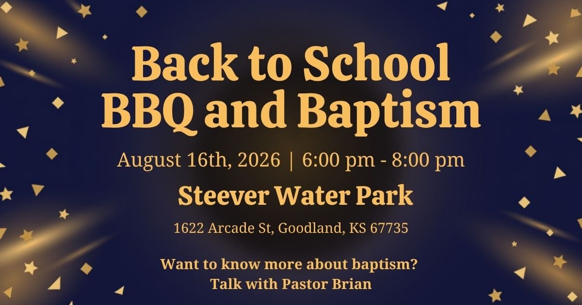 BBQ and Baptism 