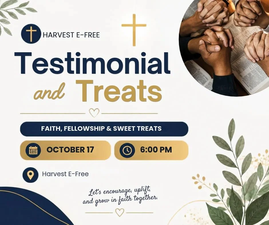 Testimonial &amp; Treats Night 