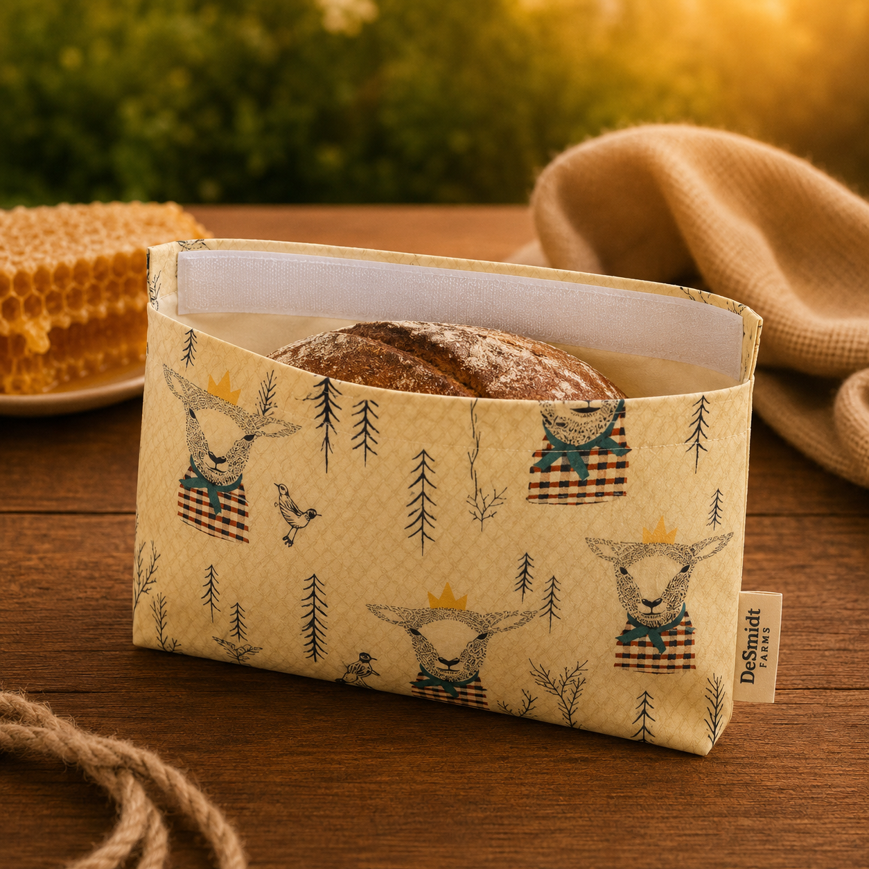 Beeswax Bread Bag - Small
