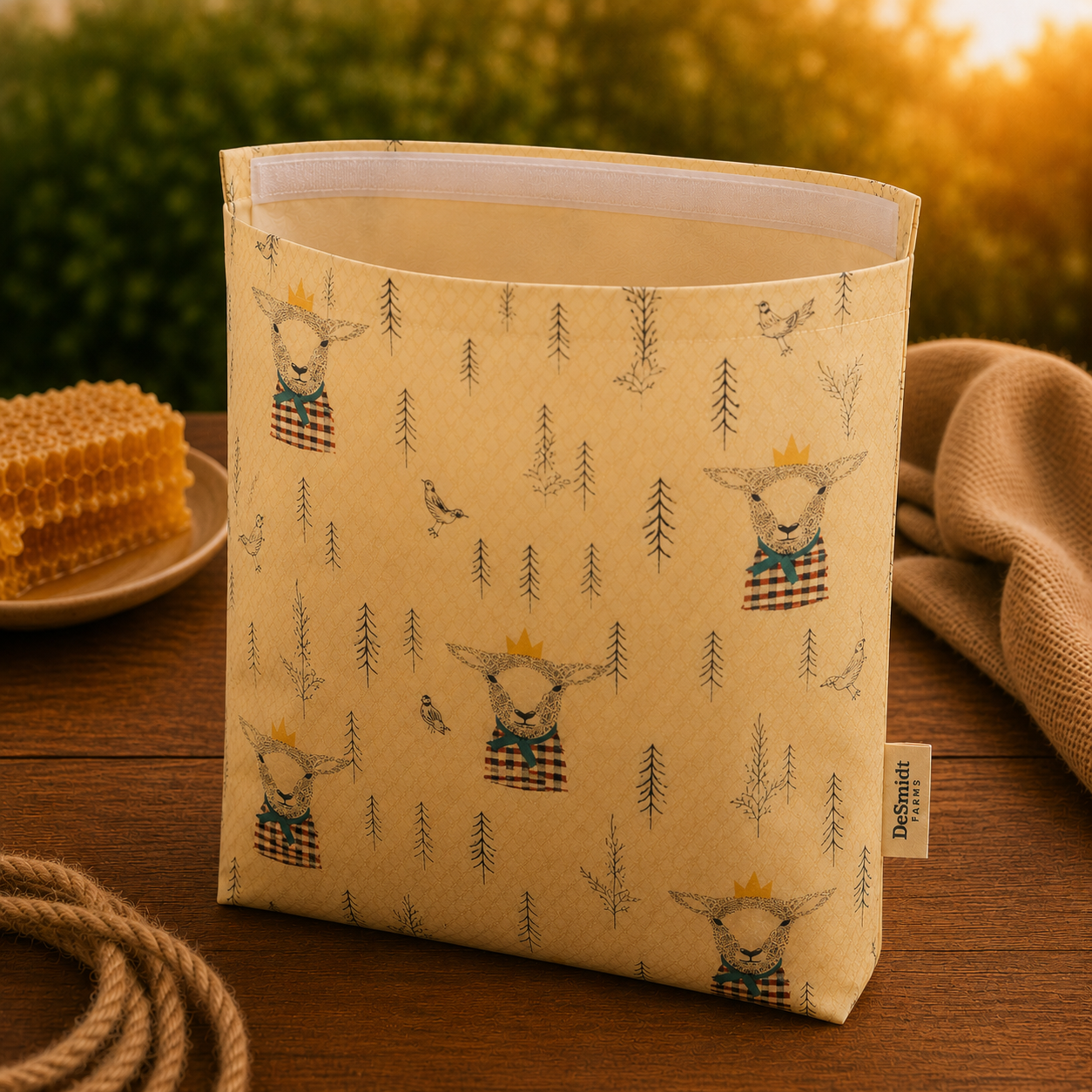 Beeswax Bread Bag - Large
