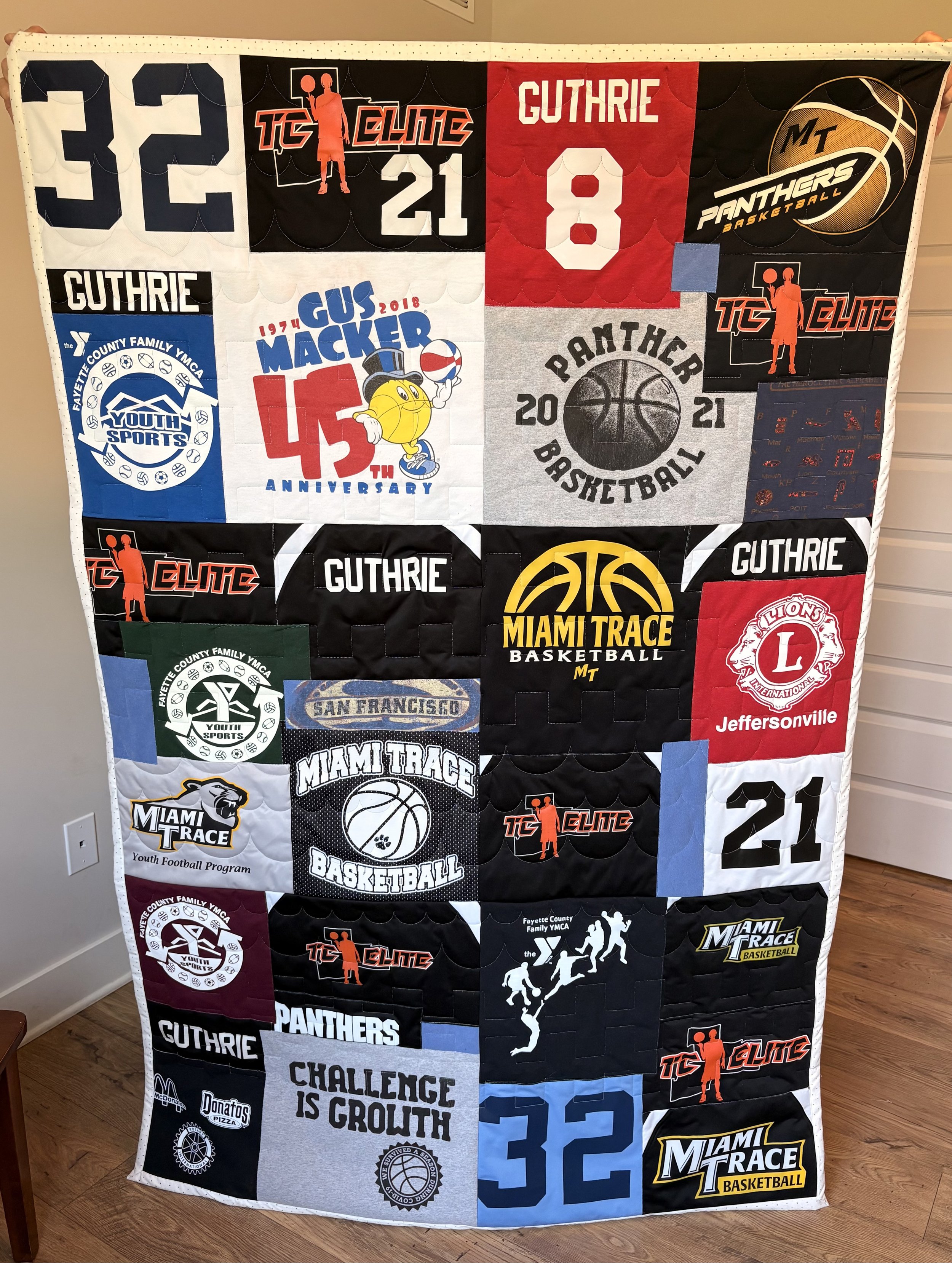Medium Throw-Size Memory Quilt