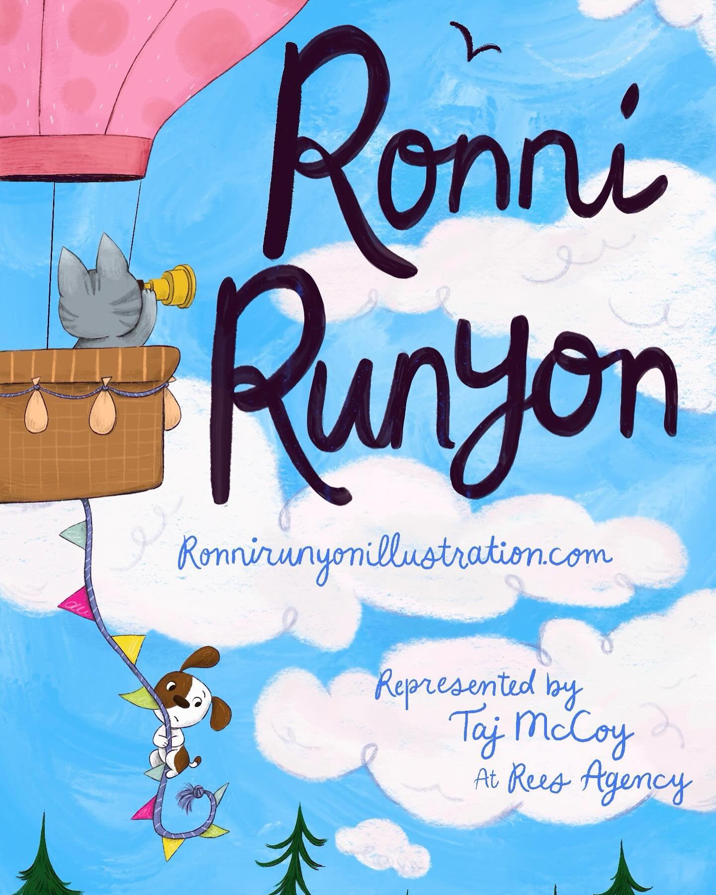It's #Kidlitartpostcard day once again! I'm Ronni Runyon, and I love to create colorful, fun adventures with my art. I'm open to projects of all kinds! 

Rep'd by Taj McCoy at Rees Agency 📚

ronnirunyonillustration.com, link is in my bio!! 

#kidlit