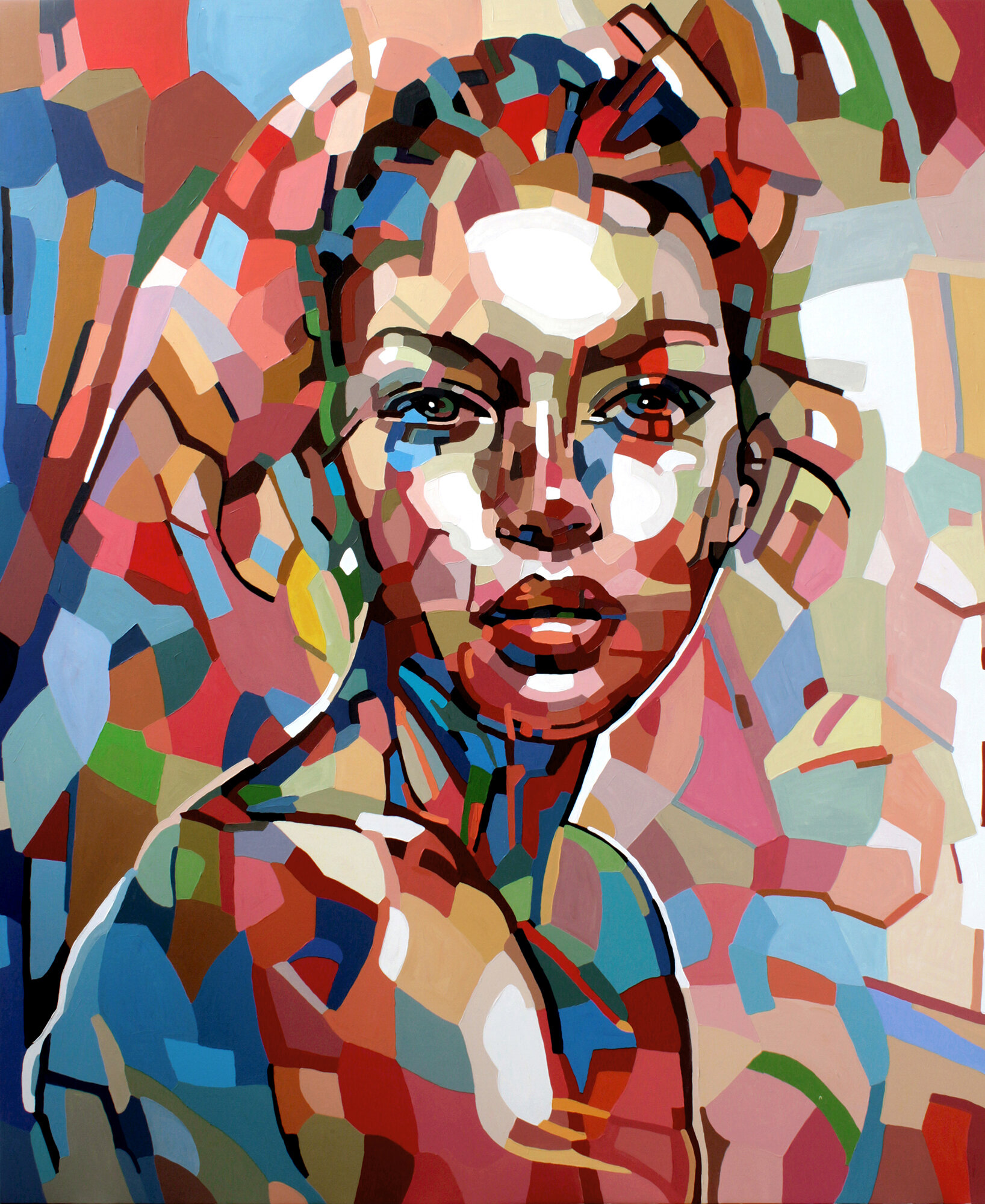 Noemi Safir_Invasive Eyes_170 140 cm_2015_Acrylic on canvas_Perth.jpg