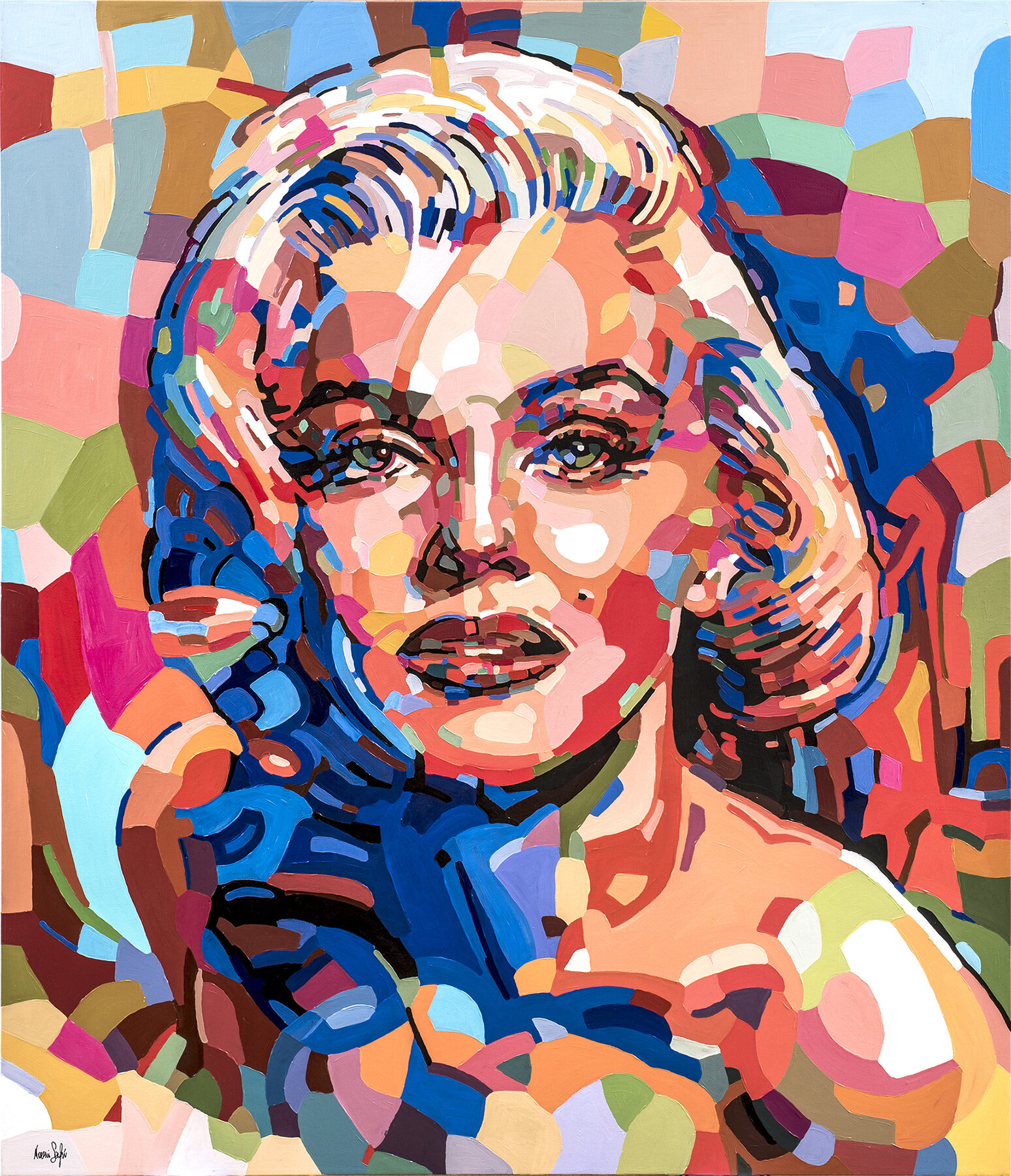 Noemi Safir_My Marilyn Monroe_140 120 cm_2016_Acrylic on canvas_Tel-Aviv.jpg
