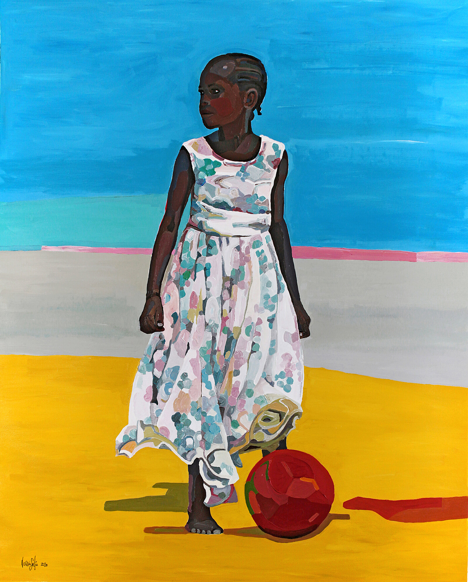Noemi Safir_How fun it is to play outside 1_100 80 cm_Acrylic on canvas_Switzerland.jpg