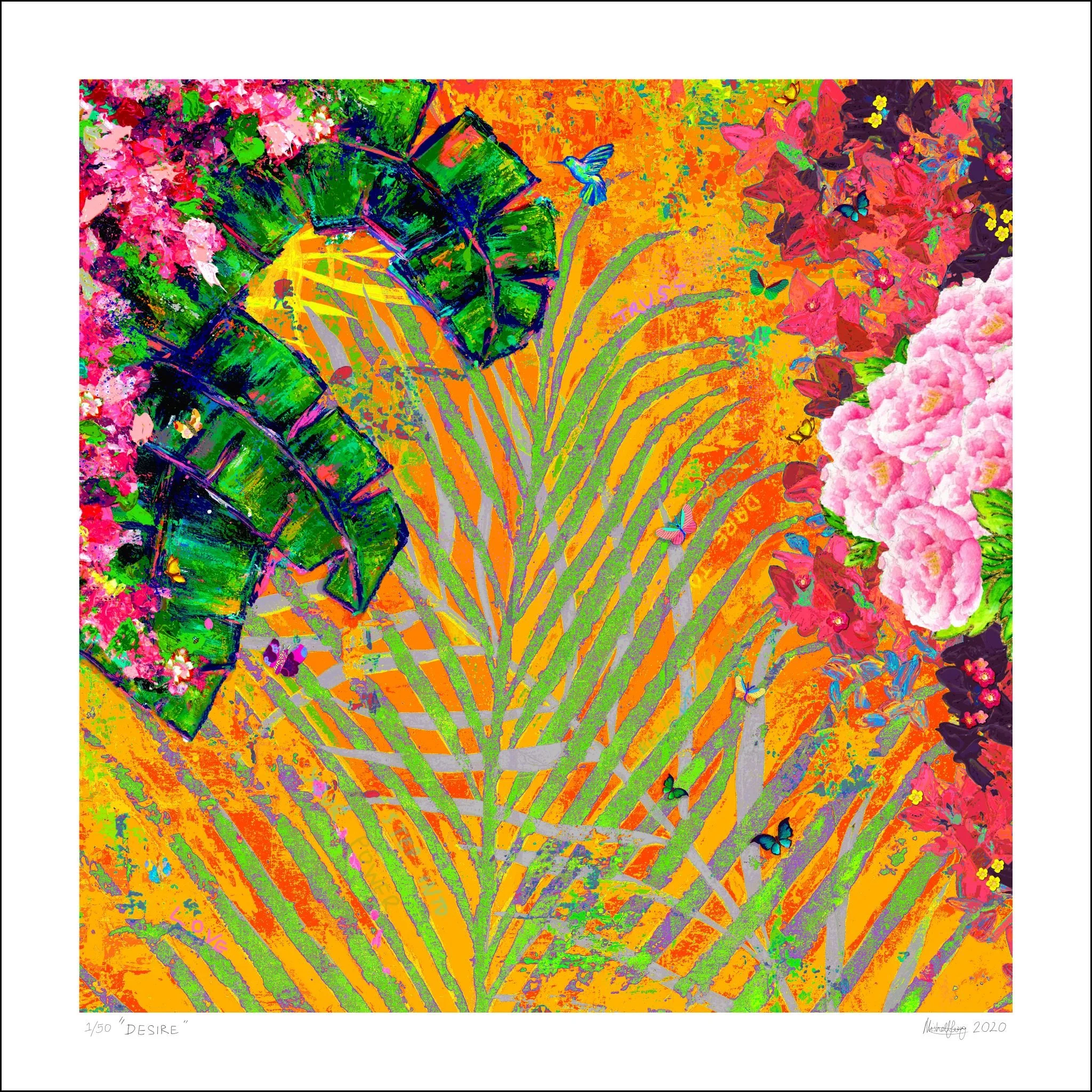 'Desire' - Limited Edition Giclée Print