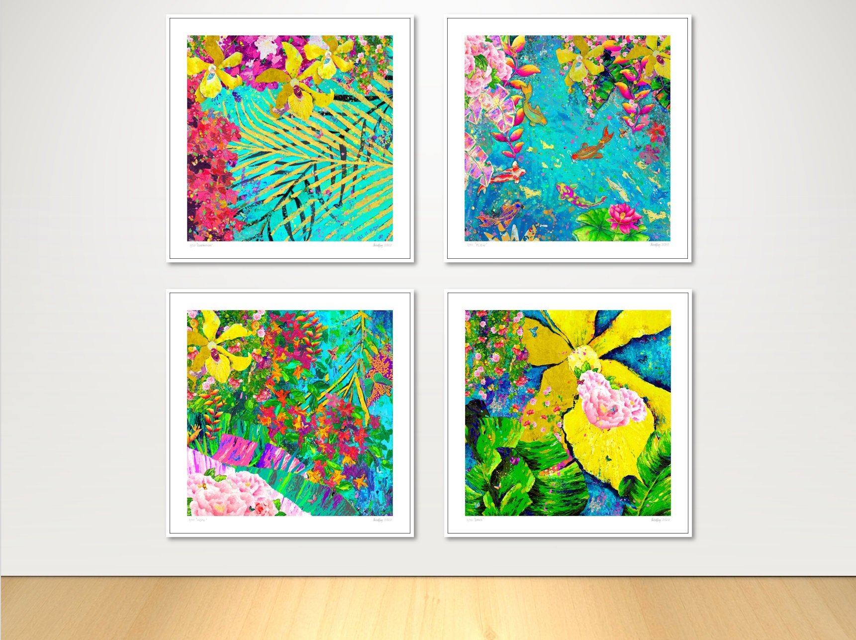 ‘Compassionate Flowing Dance of Hope’ Limited Edition Giclee Set.jpg