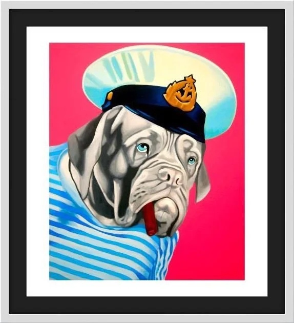 Captain Haddock Framed.JPG