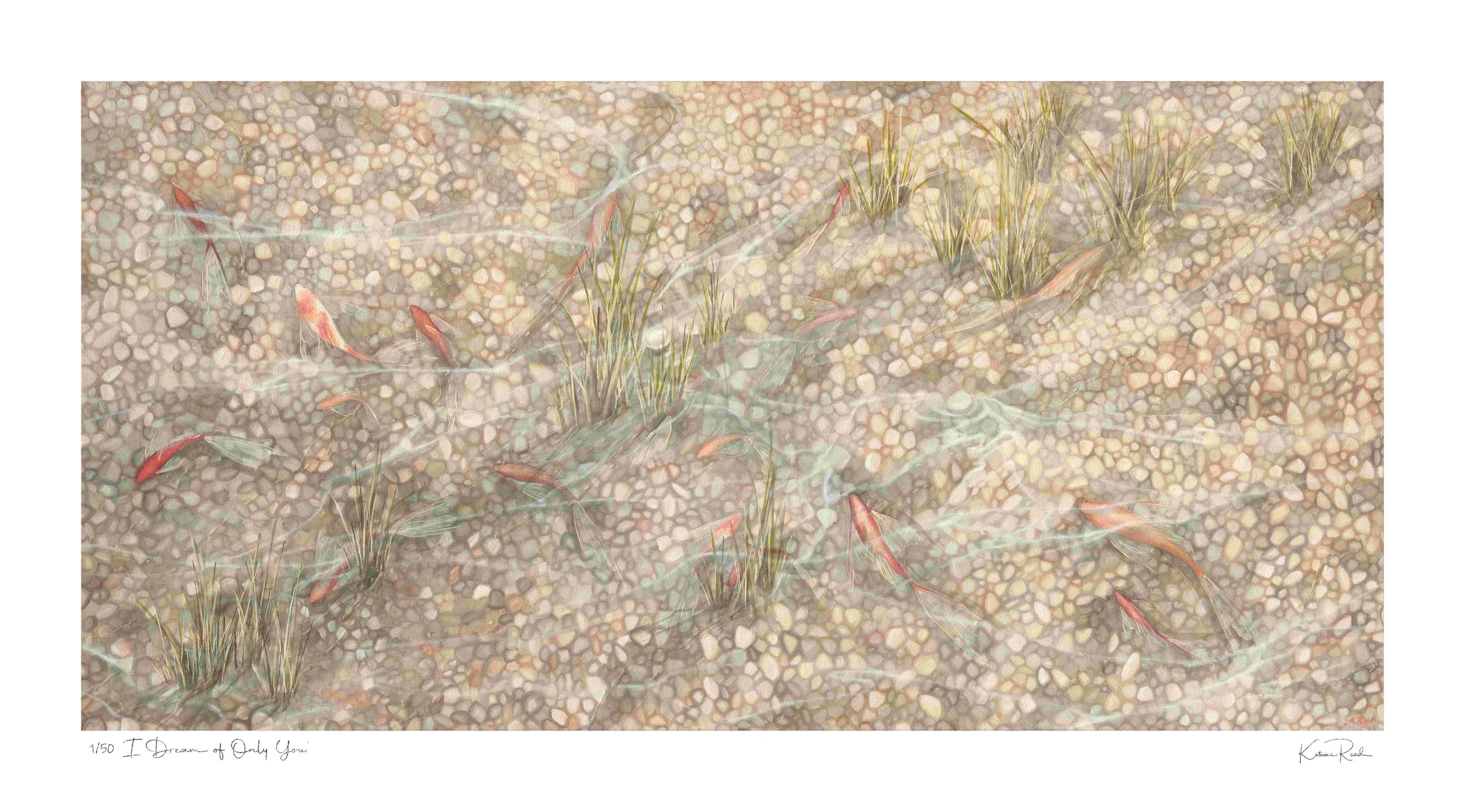 'I Dream Of Only You' Limited Edition Lithograph