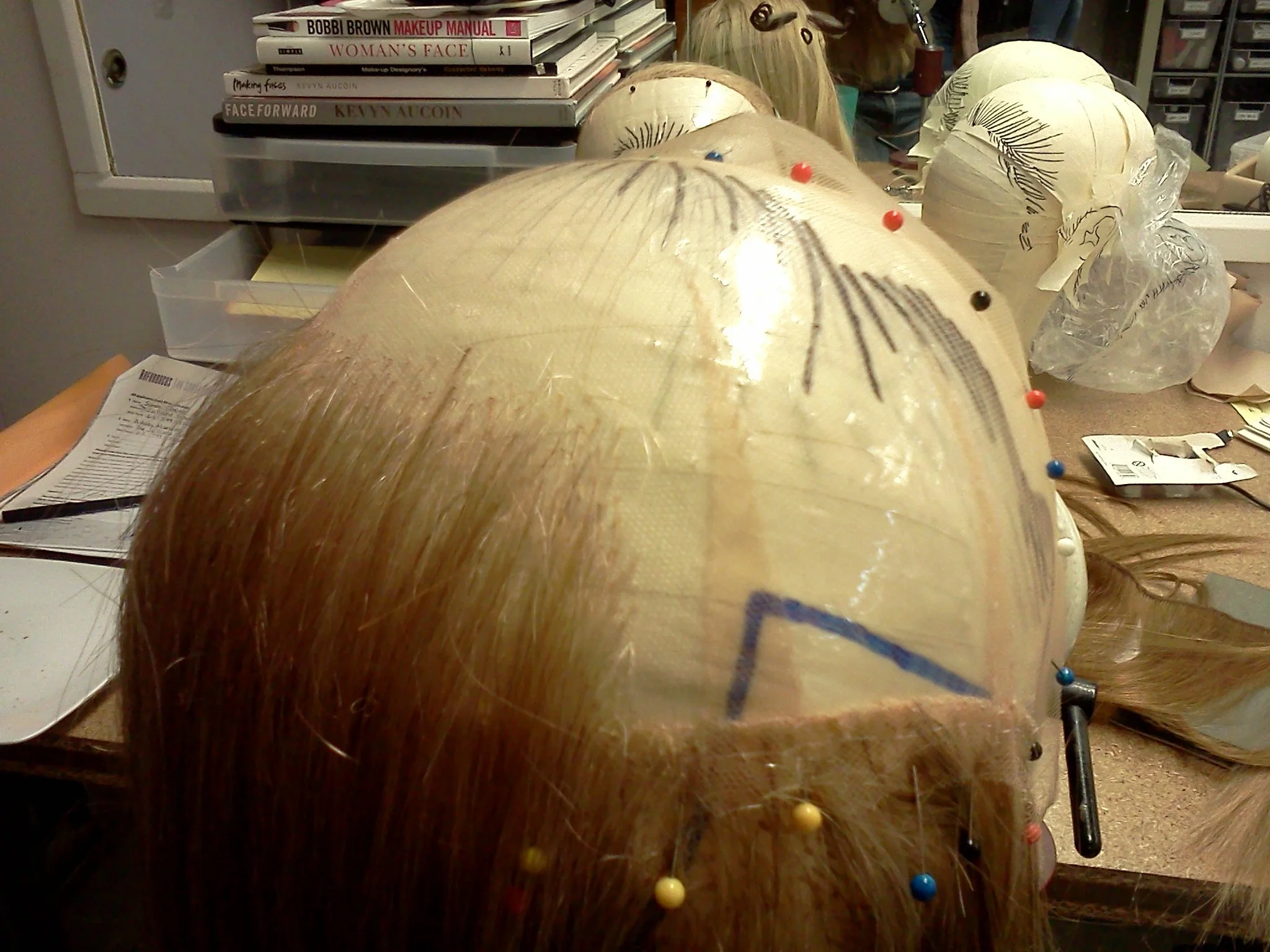 Custom hairline for Juilliard opera performer