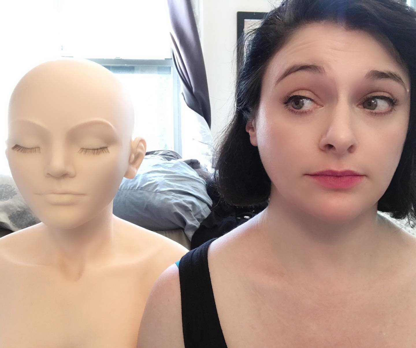 This is Becky, because she&rsquo;s extra. Due to COVID-19 New York State&rsquo;s licensing board isn&rsquo;t requiring us to bring in human models, instead we will have to provide mannequins to to complete the practical portion of the licensing exam.
