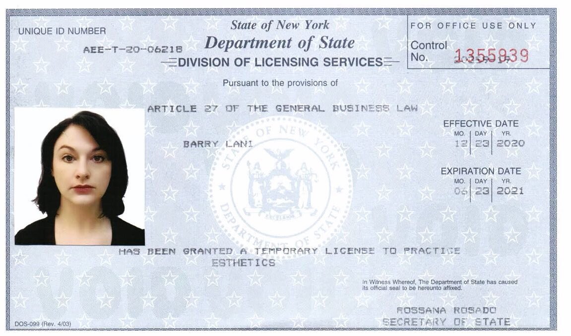 I got a temp license to practice esthetics a few weeks ago. Both my state boards are in February so it&rsquo;s time to start gearing up for that! By March I&rsquo;ll hopefully have the real thing. I spent a large part of quarantine in school for this