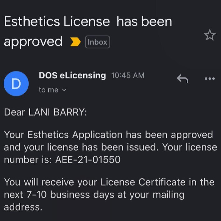 Woot! Mischief managed! 🌟#esthetics #estheticslicense #esthetician #makeup #makeupartist #licensed #whatididduringquarantine