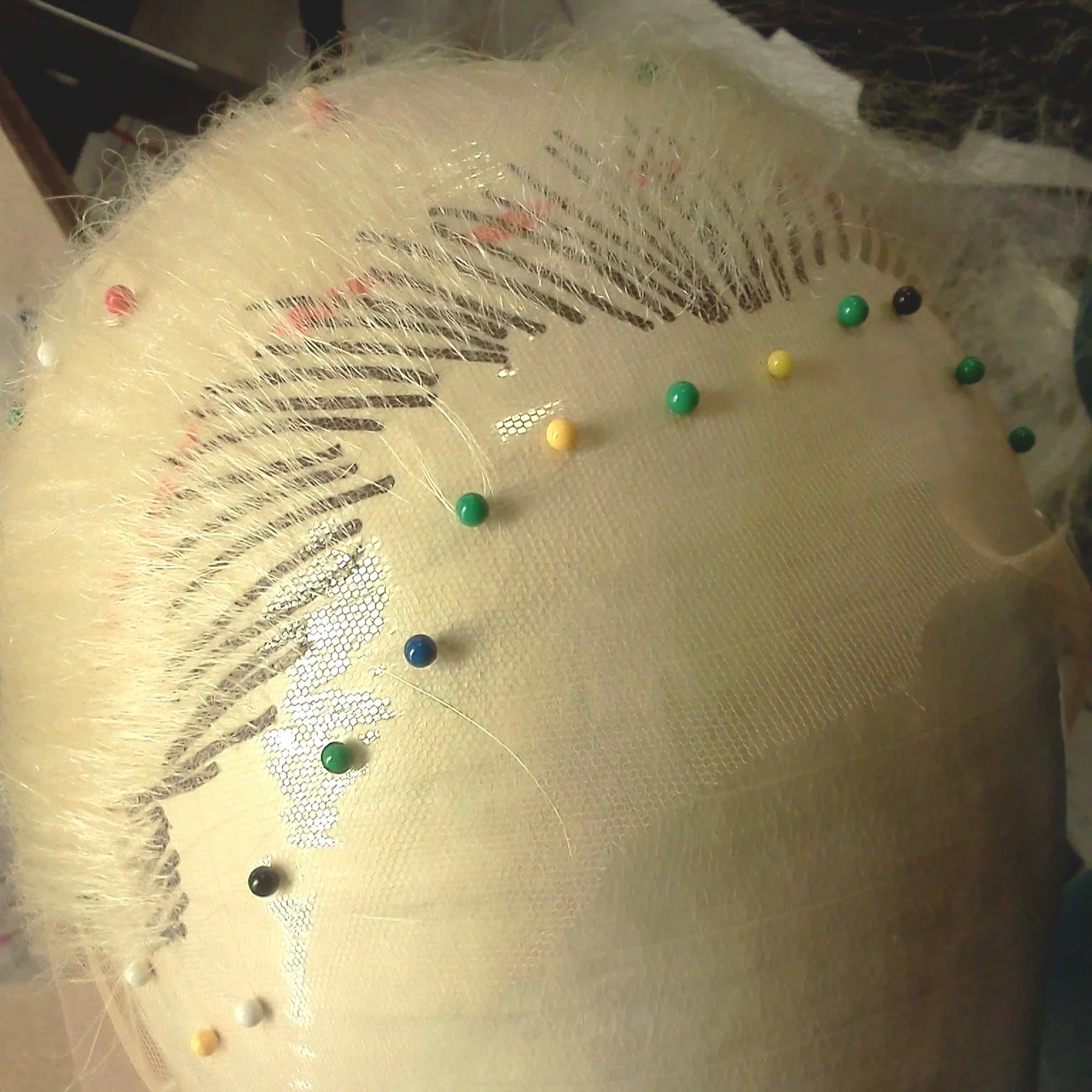 Custom hairline for Juilliard opera performer