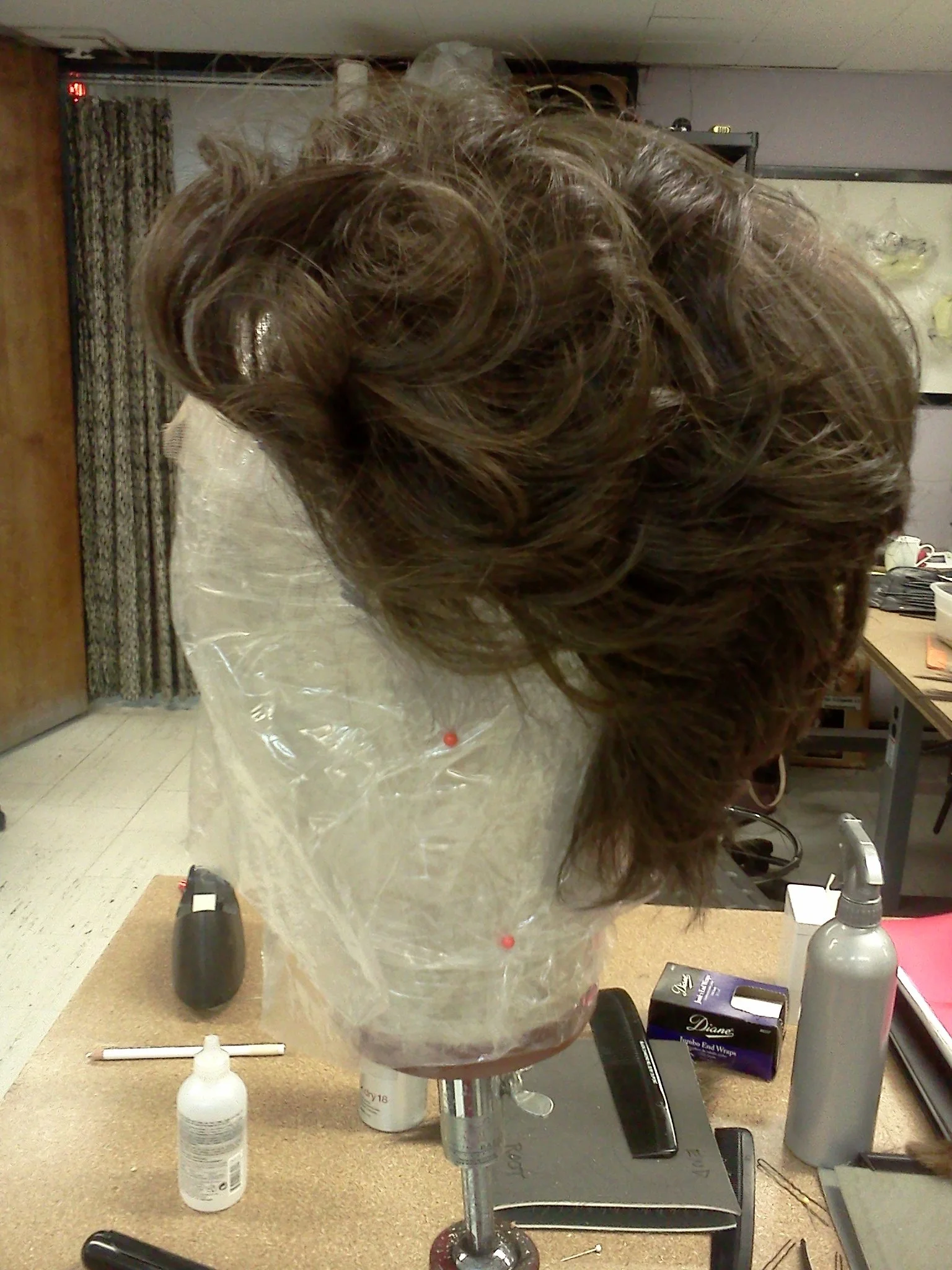 Custom hairline for Juilliard opera performer