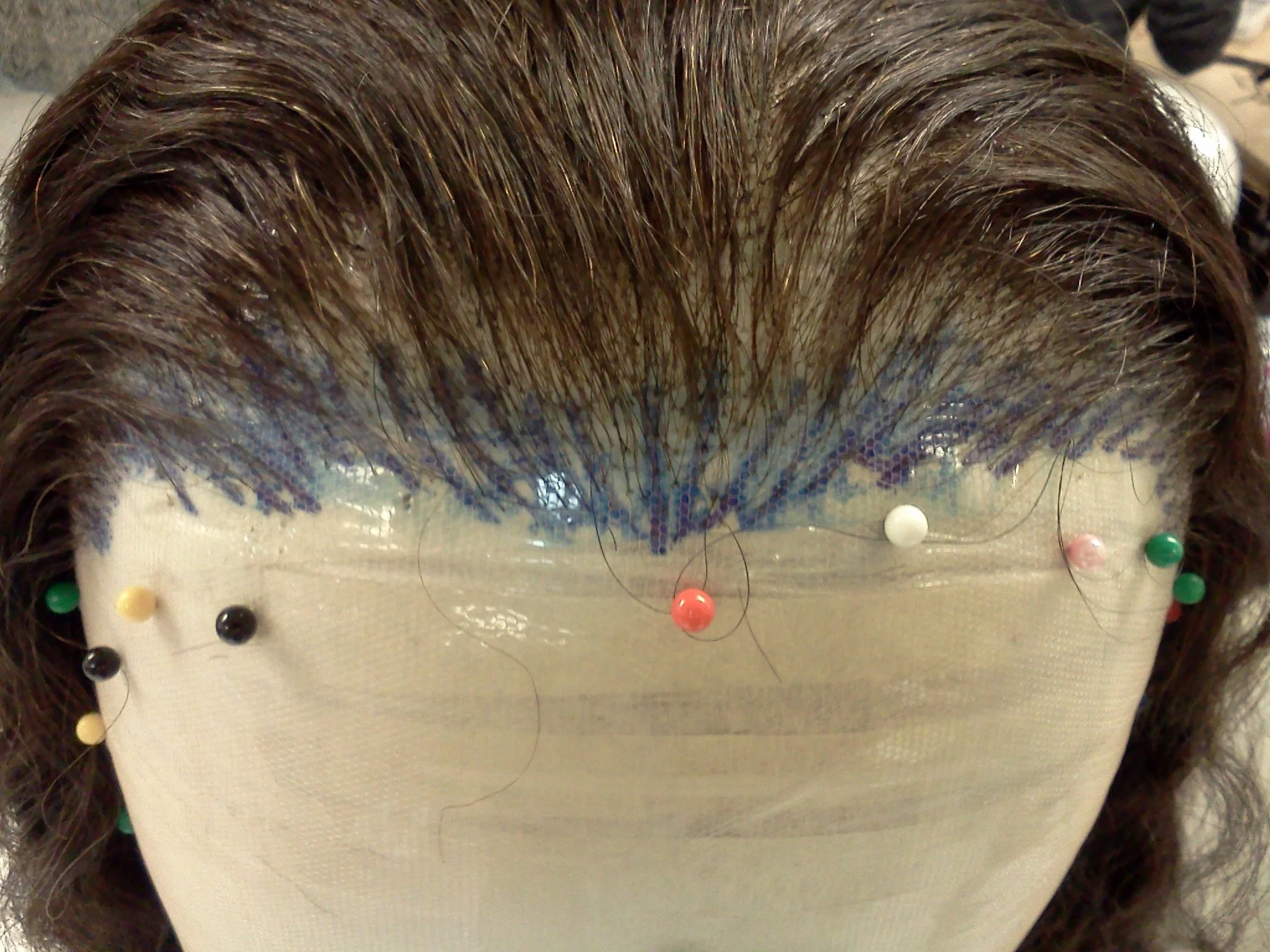 Custom hairline for Juilliard drama student